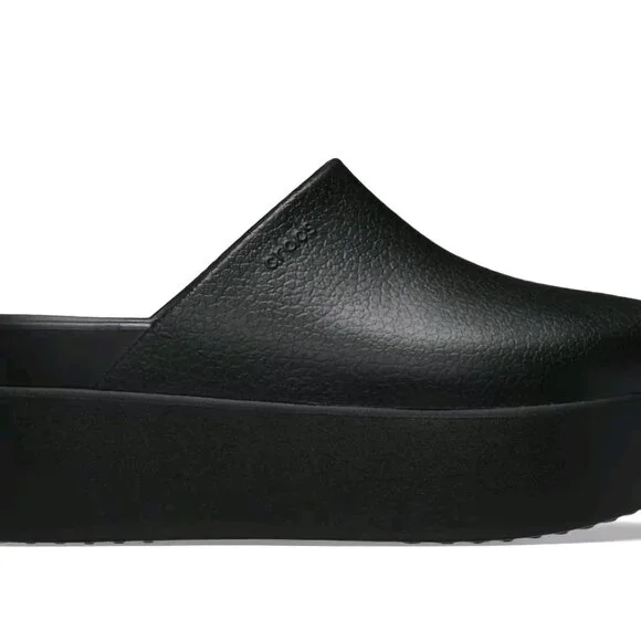 Crocs Platform Dylan Black Size 7 - BNWT - Picture 2 of 5